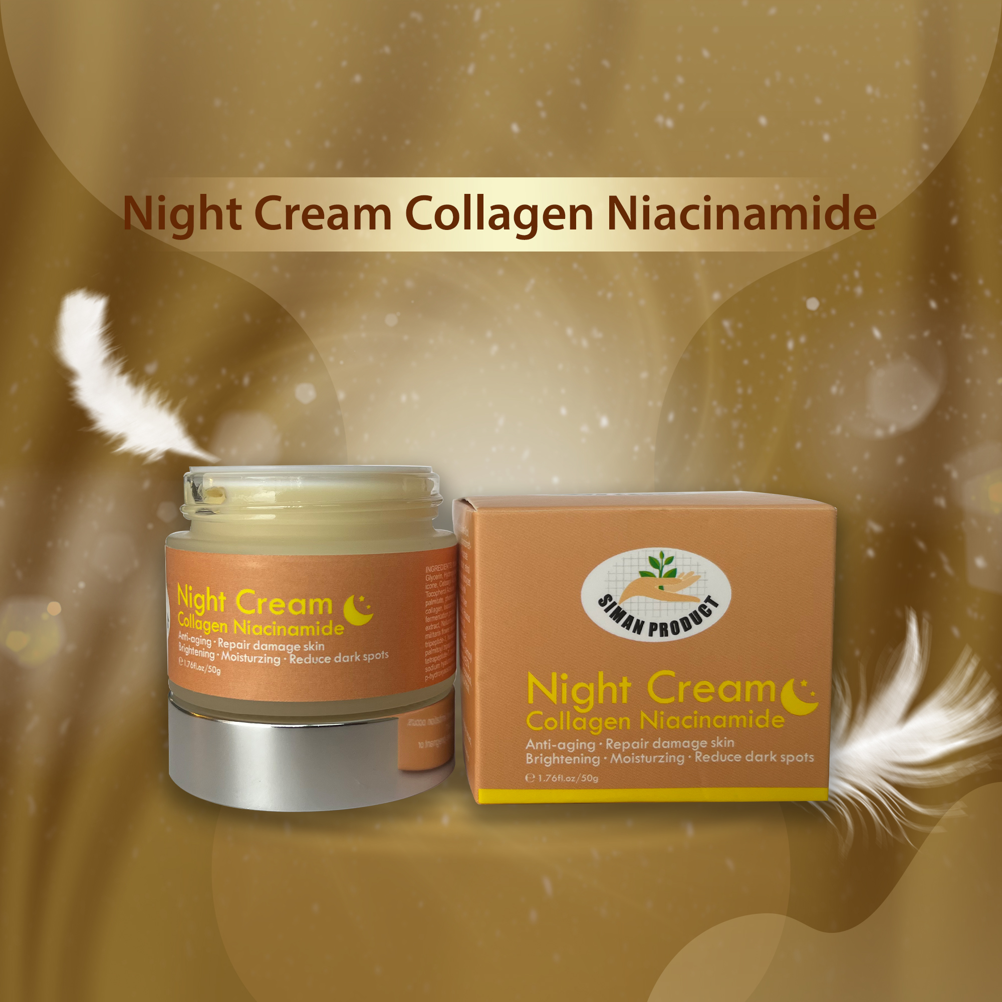 Night Cream Collagen Niacinamide